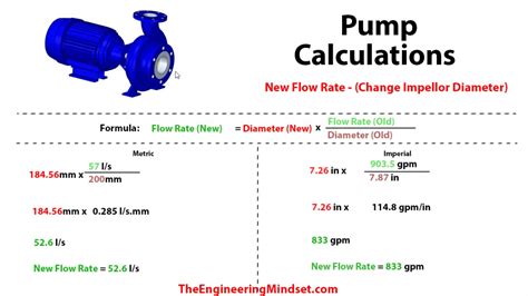 5 hp centrifugal pump flow rate|actual pump flow rate formula.